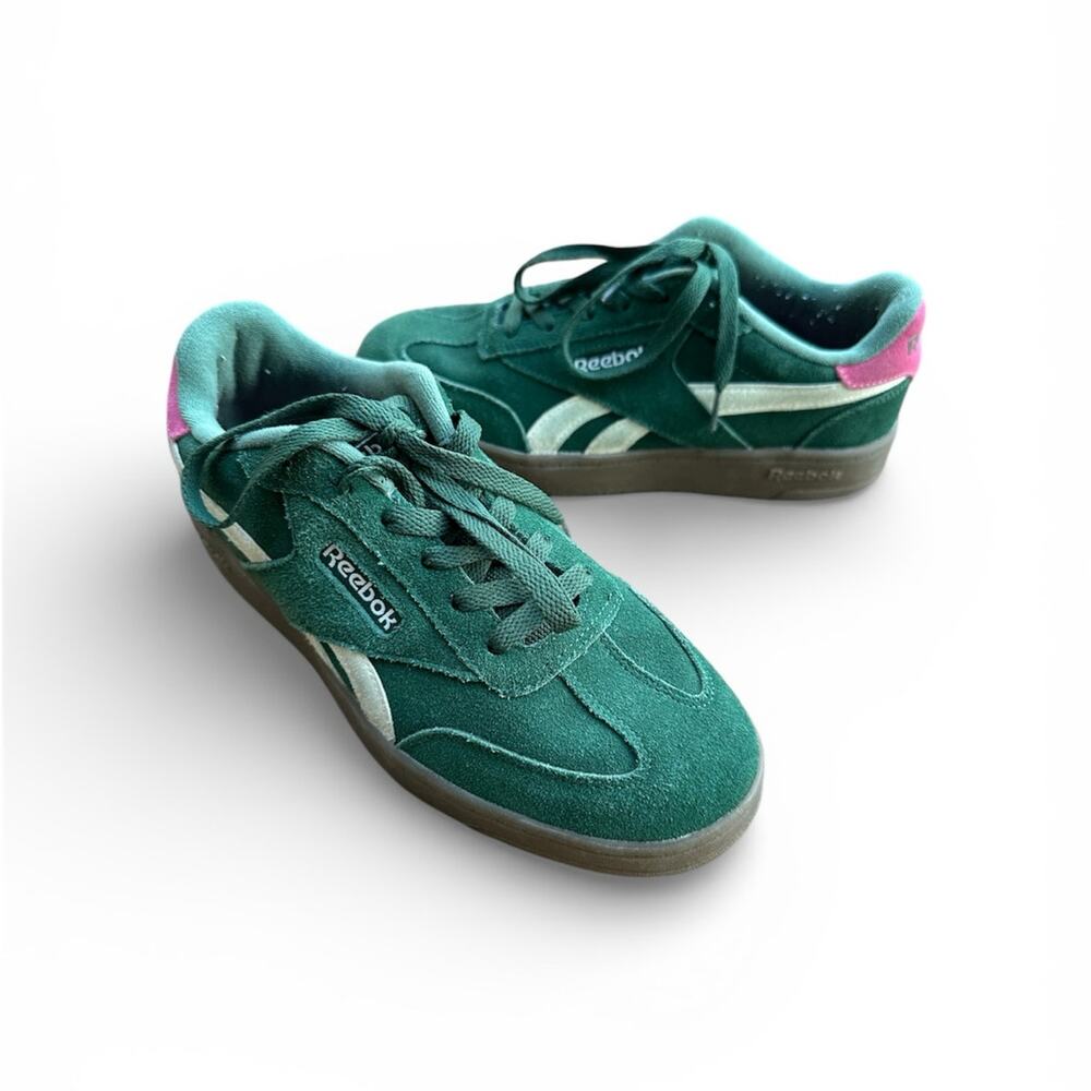 Reebok Forte Lounger Green and Pink Sneakers size 8.5